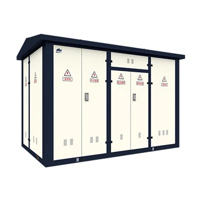 EU Style Sab nraum zoov Ua tiav Compact Transformer Substation